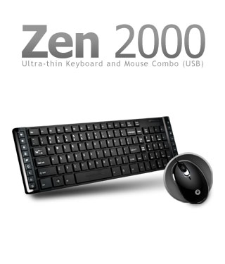 Mouse & Keyboard Power Logic ZEN 2000